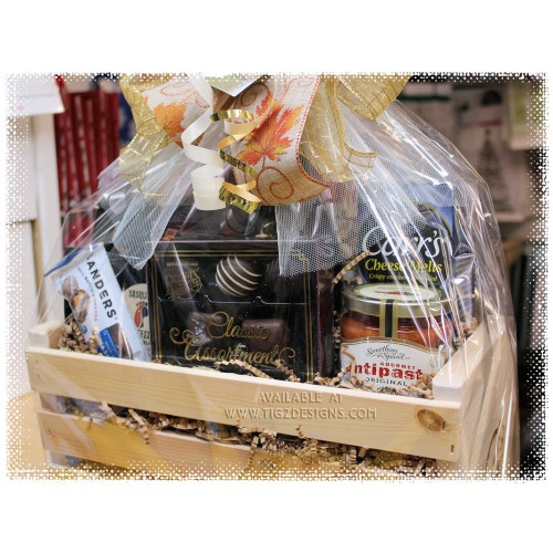 Local Wine & Gourmet Sweet & Savory Gift Basket - Creston BC Gift Basket Delivery